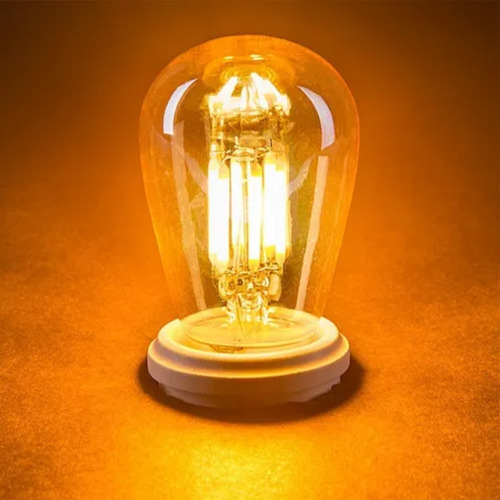 X5 Ampolletas Vintage E27 Ampolleta Vintage Soquete Luces 4w Gaccoa