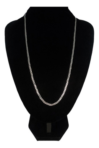 Imagen 1 de 6 de Cadena Hombre Plata 925 Grumet
