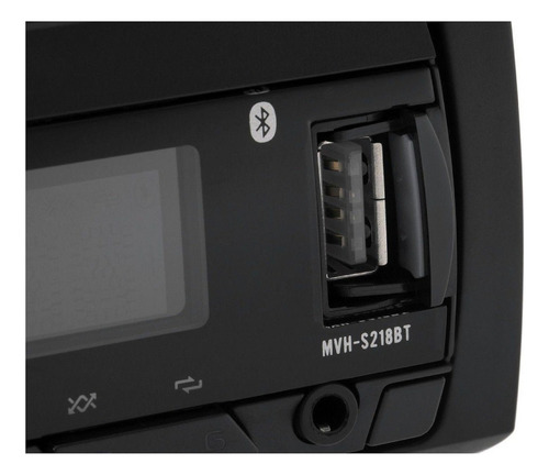 Pioneer Mp3 Player Rádio Am/fm- Mvh-s218bt Som Automotivo