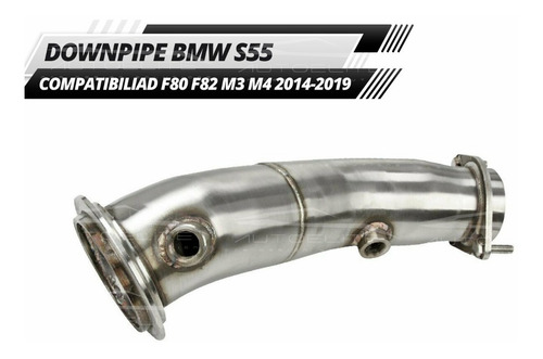 Imagen 4 de 10 de Downpipe Bmw 2/3/4 S55 F80 F82 M3 M4 2014-2019 Acd Performan