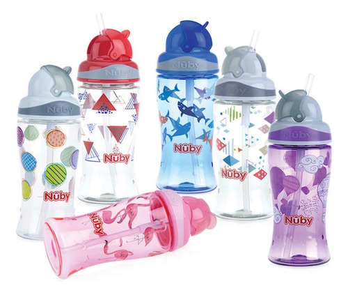 Nuby 1288 Azul Claro Tibirones