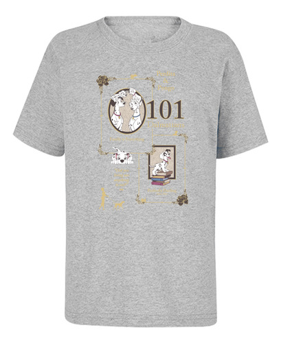 Disney Playera Infantil 101 Dalmatas Pongo Y Perdita Oficial