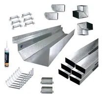 Comprar Combo Kit Canaleta Americana Para Armar 8 Mts - Tiras 1 Mt.