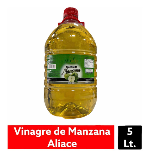 Vinagre De Manzana 5lt. Aliace