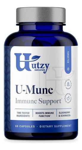 U-mune | 60 Cpsulas | Soporte Inmune Con Saco, Equincea, Org