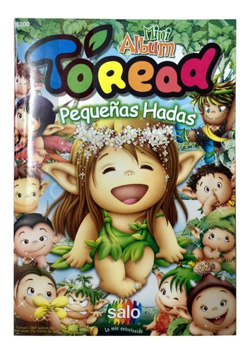 Album Mini Toread Pequeñas Hadas + 50 Sobres / Original Salo