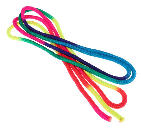 Imagem 9 de 11 de 2 Cordas De Ginástica Em Cores -íris Para Treinar Cordas