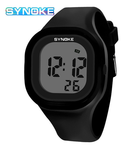 Reloj De Silicona Cuadrado Luminoso Synoke Electronics