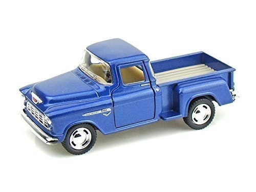 Kinsmart 1955 Chevy Stepside Pick-up 1/32, Azul