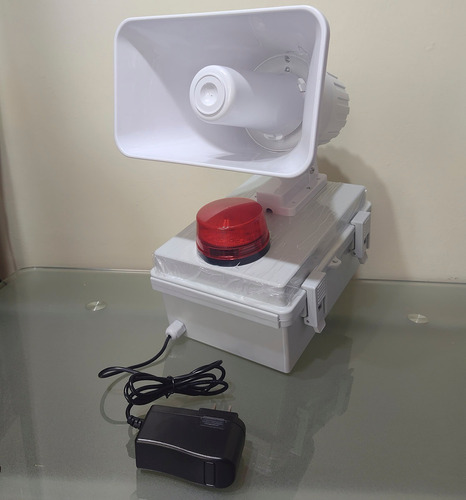 Kit 2 Alarmas Vecinales 21 Controles Sirena 2 Tonos Estrobo