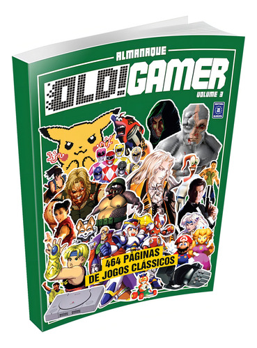 Almanaque Old!Gamer - Volume 3, de Editora Europa. Editorial Editora Europa Ltda., capa mole em português, 2022