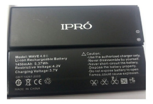 Bateria Ipro Wave 4.0 Ii Sellada Nueva Garantia