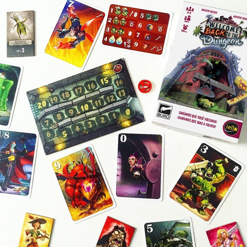 Imagen 5 de 8 de Juego De Mesa Welcome Back To The Dungeon Bureau Muy Lejano