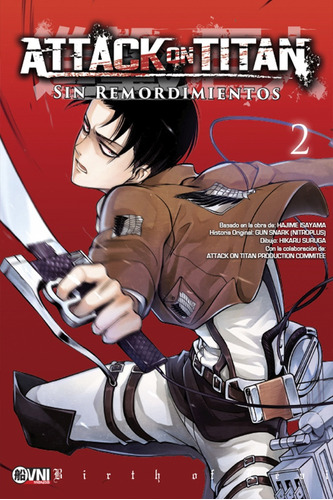 Manga Attack On Titan: Sin Remordimientos # 02