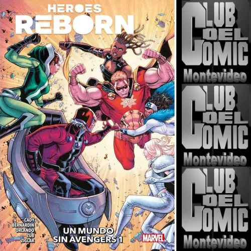 Heroes Reborn Companion- Mundo Sin Avengers 1 -panini Comics