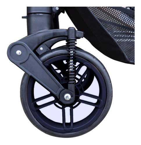 Imagen 7 de 7 de Cochecito Mega Baby Cuna Paseo Bebe Lanin Convertible En Asiento Y Moises Estructura Resistente Plegable Liviano