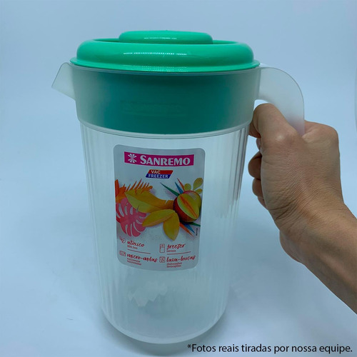 Jarra 2 Litros Para Suco Água Verde