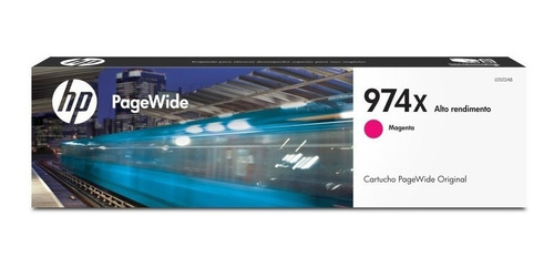 Cartucho Hp 974 X Color Original 974x Pagewide 452dw 477dw