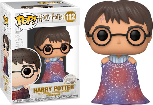 Funko Pop Harry Potter Con Capa Invisible (112)