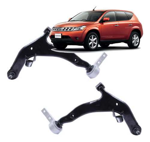 Par De Bandejas Nissan Murano 2004 Al 2007