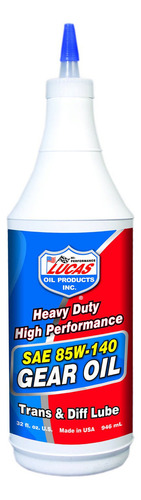 Aceite De Engranaje Lucas Oil 85w-140 12 Latas 0.28 Kg