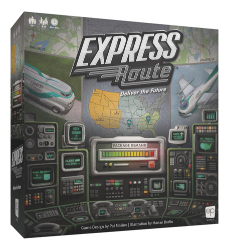 Juego De Mesa Express Route | Juego De Mesa Cooperativo De .