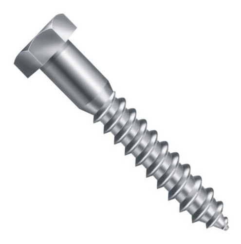 Kit Parafusos 5/16x65 E Buchas Plástica Barra Fixa Mista 6un