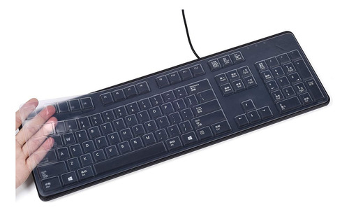 Ultra Thin Silicone Keyboard Cover For Dell Keyboard 104-key