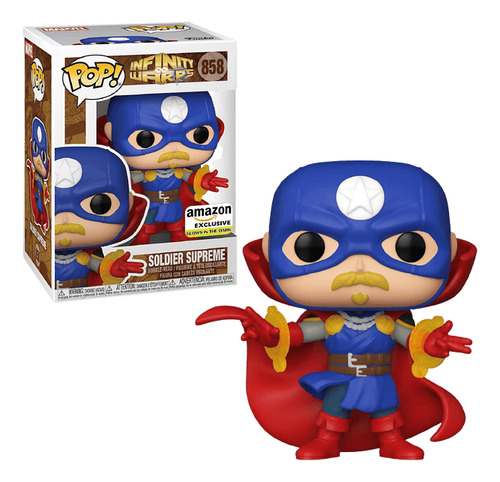 Funko Pop! Marvel Soldado Supremo 858 Exclusivo Dr. Strange