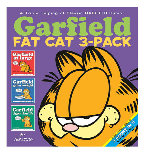 Garfield Fat Cat 3-pack #1, De Davis, Jim. Editorial Ballantine Group, Tapa Blanda En Inglés
