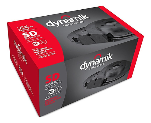 Jgo Completo Balatas Uso Severo F53 V8 5.4l 08 Al 11 Dynamik