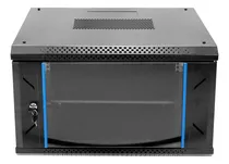 Comprar Rack Mural 6u Con Cerradura Y Bandeja Para Redes Servidores