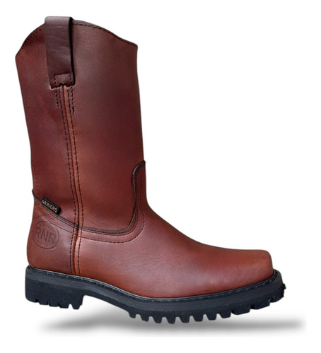 Bota Vaquera Resistente Duradera Cosida Pegada Suela Tractor