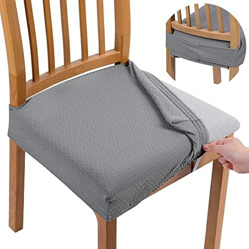 Fundas De Asiento De Silla Jacquard De Estiramiento Smi