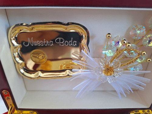 Arras Matrimoniales Elegantes Con Estuche Fino 13 Monedas