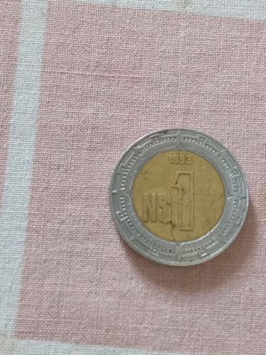 Moneda Un Peso N$1 Mexicano De 1993 Que Dicen Tiene Un Error