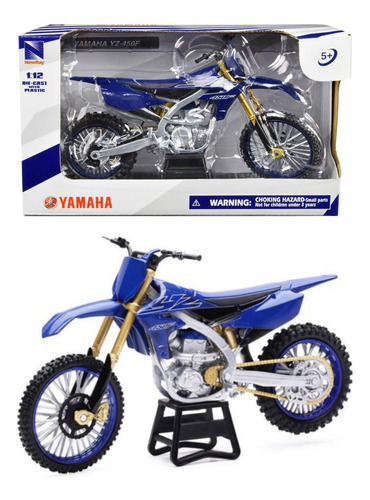 Motocross Ray Toys Yamaha Yz450f, 58313 Escala 1:12