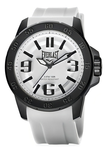 Relógio Masculino Everlast Branco De 2 Anos E6951
