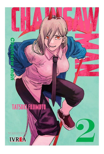 Manga Chainsaw Man 2 Tatsuki Fujimoto Ivrea Scarlet Kids
