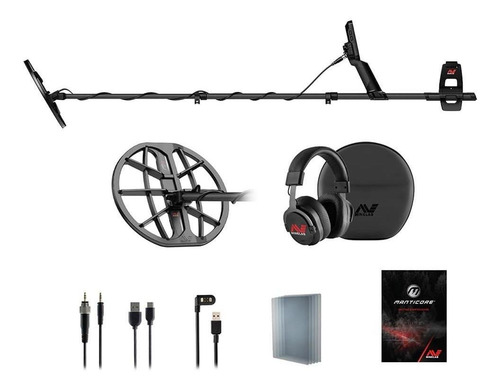 Detector De Metais Manticore Minelab À Prova D'água Até 5m