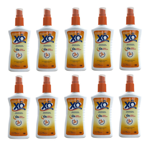 Kit 10 X Repelentes Xo Inseto Spray  200ml - Cimed