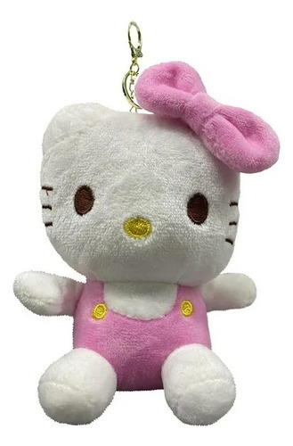 Peluche Llavero De Hello Kitty (3 Piezas) Hello Kitty Rosa Claro