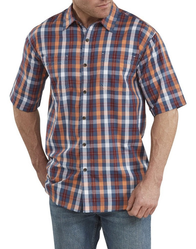 Dickies Ws525 Rdnm Camisa Manga Corta Cuadros Casual