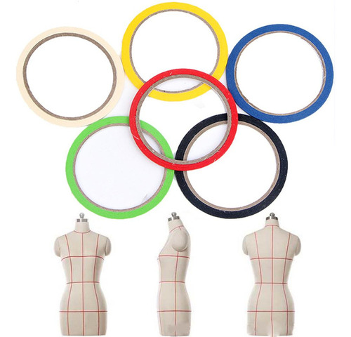 10 Rollos De Cinta Adhesiva For Pizarras Blancas, Cinta De