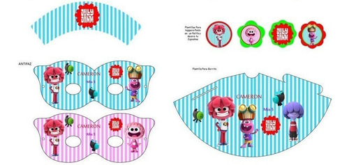 Kit Imprimible Jelly Jamm Fiesta 3x1