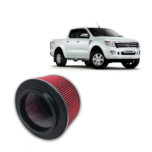 Filtro De Ar Esportivo Inbox Rs Ford Ranger 2.2/3.2 Vermelho