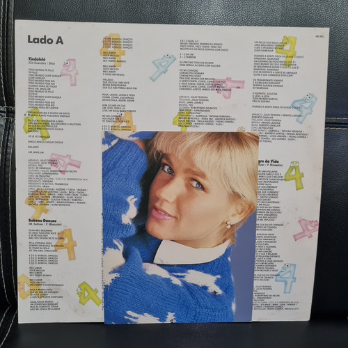 Lp Vinil 4° Xou Da Xuxa Quarto Xou Da Xuxa