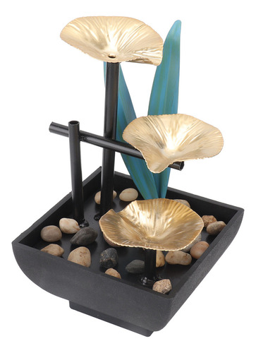 Fuente De Agua De Mesa Con Bomba De Cascada Usb Stone