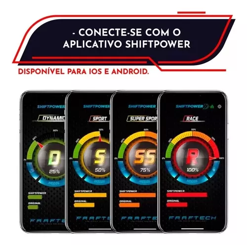 Shift Power Onix 2013 a 2019 Chip Pedal Acelerador FT-SP05+