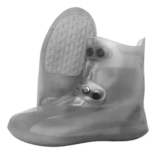 Zapatón Impermeable Siliconado Tipo Botín Funda Para Zapatos